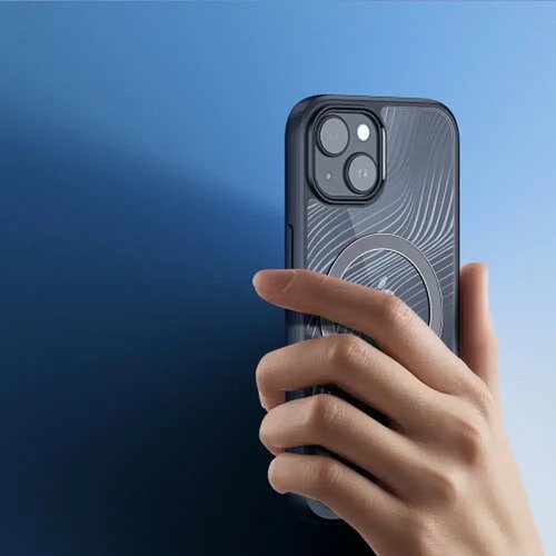 Dux ducis Aimo Mag &amp;ndash; ovitek, odporen na udarce, kompatibilen z MagSafe za Apple iPhone 15 Plus, črn Slike