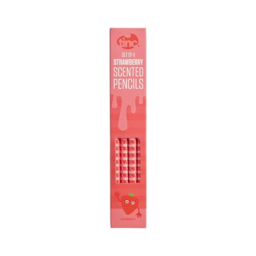Tinc Grafitne olovke set 4 - Strawberry scented Slike