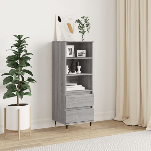 vidaXL Visoka komoda boja hrasta 40x36x110 cm od konstruiranog drva Cijene