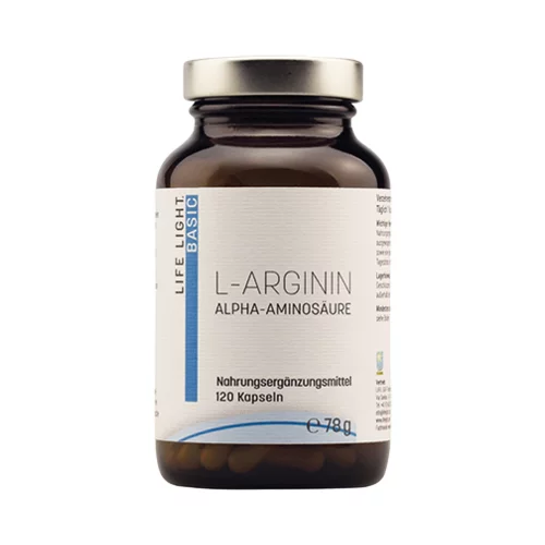 Life Light l-arginin 500 mg - 120 kaps.
