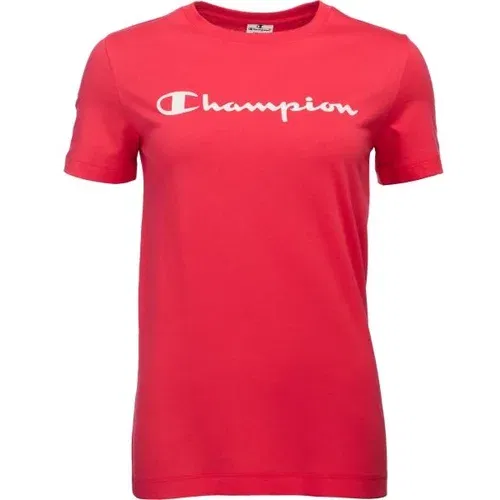 Champion CREWNECK T-SHIRT Ženska majica, crvena, veličina