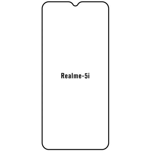 Realme 5i hydrogel za&amp;scaron;titna folija Slike