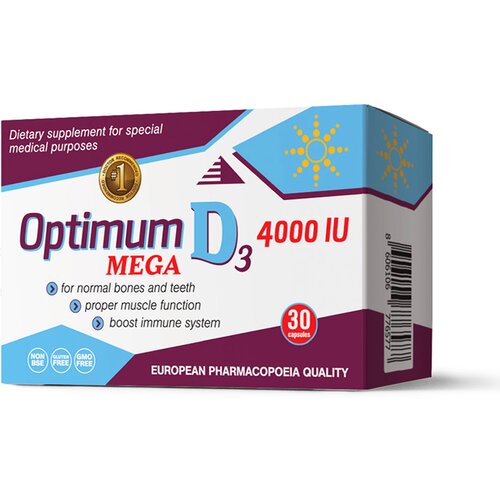 Aleksandar Mn optimum mega D3 4000IU 30/1 119786 Cene