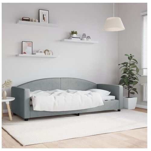 vidaXL Dnevni krevet svjetlosivi 80 x 200 cm od tkanine Cijene