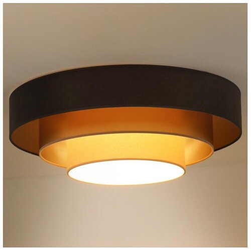  Duolla - LED plafonsko svetlo LUNETA LED/26W/230V prečnika 60 cm 4000K braon/zlatna Cene