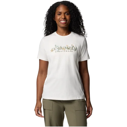 Columbia Boundless Beauty Logo SS Tee Bež