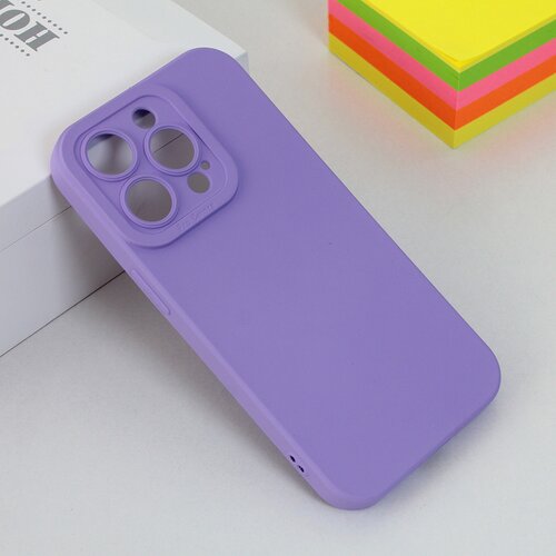 Torbica silikon color za iphone 14 pro 6.1 ljubičasta Slike