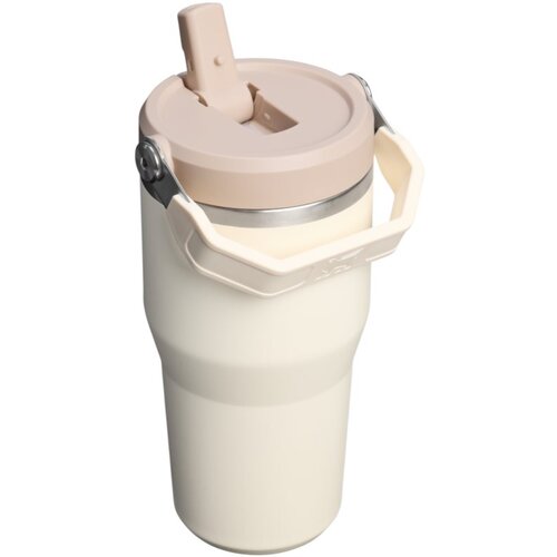 Stanley IceFlow&amp;trade; Flip Straw 2.0 Tumbler termovka iz nerjavnega jekla Cream 590 ml Slike