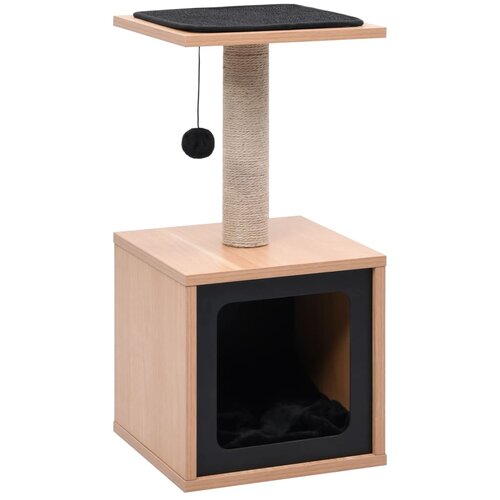 VidaXL Penjalica za mačke s prostirkom za grebanje od sisala 62 cm Slike
