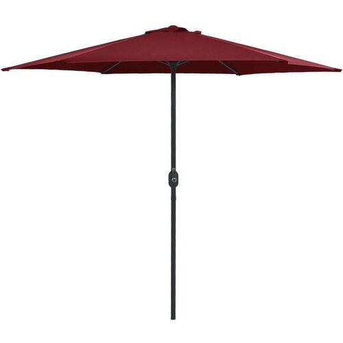  Zunanji senčnik z aluminijastim drogom 270x246 cm bordo rdeč, (20610783) Cene