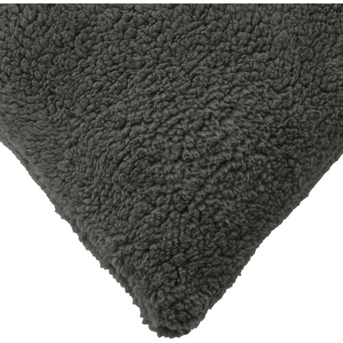  Presvlaka za jastuk 6 pcs HEERLEN Tamnosiva 65 x 65 cm Boucl&amp;eacute; Slike