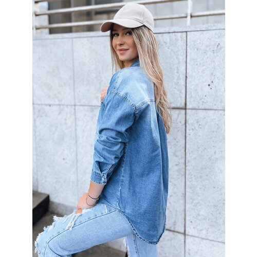 DStreet Women's denim shirt AMERICANA blue Cijene