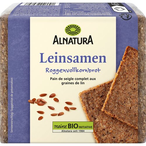Alnatura Bio kruh s lanenim sjemenkama - 500 g Cijene