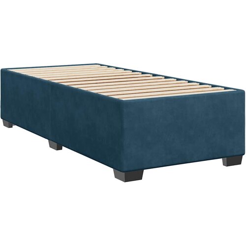 Box spring krevet s madracem tamnoplavi 100x200 cm bar&amp;scaron;unasti Slike
