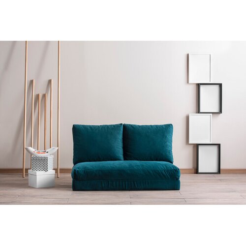 Atelier Del Sofa Modrozelena raztegljiva sedežna garnitura 120 cm Taida – Cene
