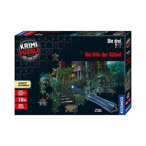 Kosmos Krimi Puzzle: Die drei ??? - Die Villa der Rätsel Cene