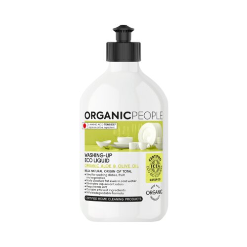 Organic People Ekološko sredstvo za pomivanje posode aloe in olivno olje Cene