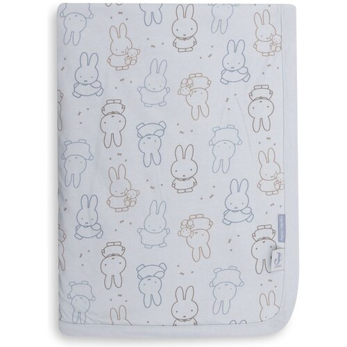 Jollein dekica celoletna 75x100cm miffy moments cloudy blue Slike