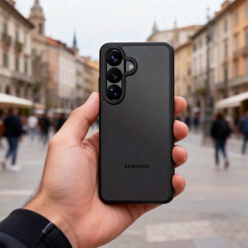 TECH-PROTECT MAGMAT ZA&amp;Scaron;ČITNI OVITEK ZA SAMSUNG GALAXY S26 MAT ČRN, (5000259702) Slike