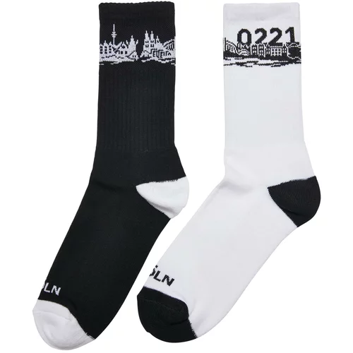 MT Accessoires Major City 0221 Socks 2-Pack black/white