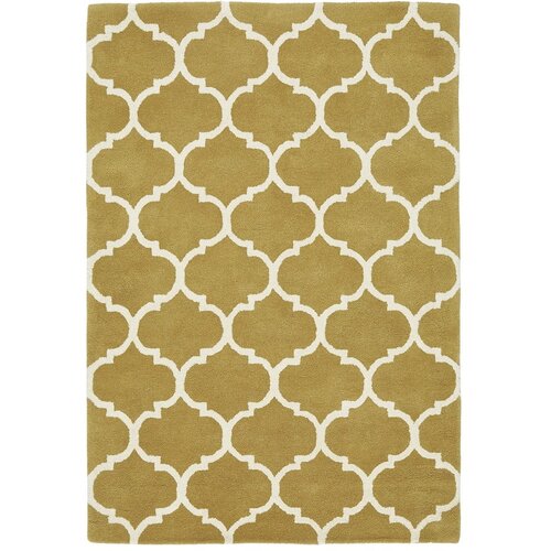 Asiatic Carpets Oker žuti ručno rađen vuneni tepih 120x170 cm Albany &amp;ndash; Slike