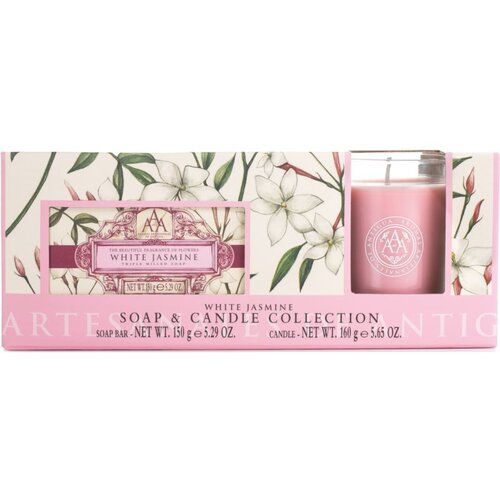 The Somerset Toiletry Co. Soap &amp;amp; Candle Collection poklon set White Jasmine Slike