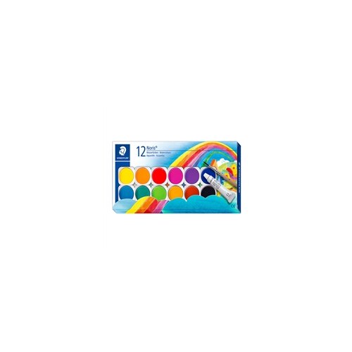 Staedtler Vodene boje Noris, plastična ambalaža, 12 boja Cijene