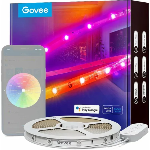 GOVEE WiFi RGBIC Smart PRO LED strap 5m Smart rasvjeta