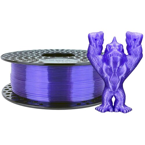 AzureFilm petg transparent filament 1.75mm, 1000g, purple transparent Cene