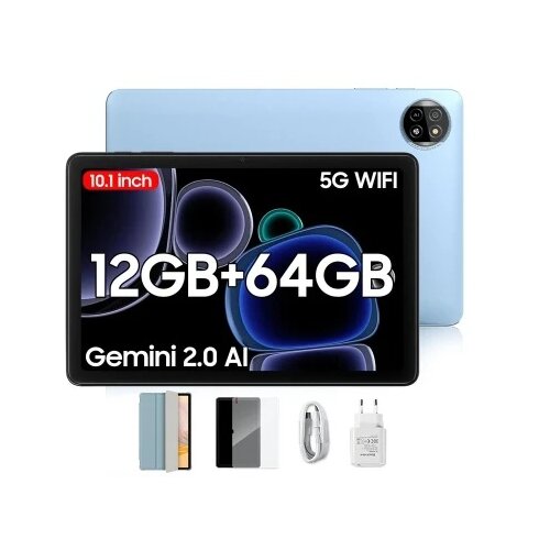 Blackview Tablet 10.1 Tab 20 Wifi 800x1280 HD+ IPS/4GB/64GB/5MP-8MP/Android 15/blue Cene