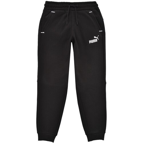 Puma POWER COLORBLOCK SWEATPANT Crna Slike