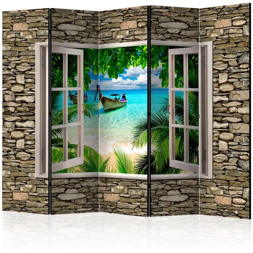  Paravan u 5 dijelova - Tropical Beach II [Room Dividers] 225x172 Cijene