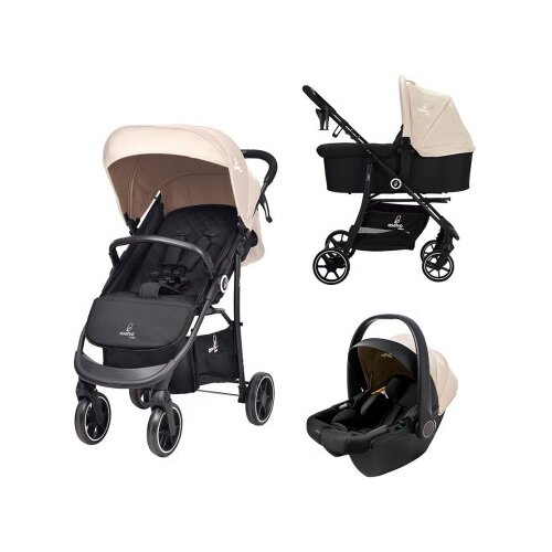 Asalvo decja kolica trio oslo 2 beige ( 21915 ) Slike