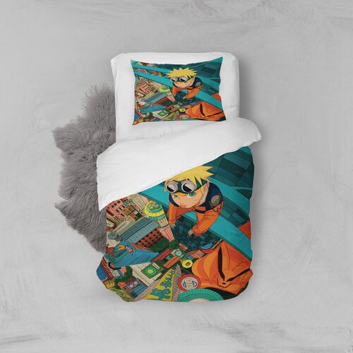 MEY HOME posteljina Naruto 3D 160x220 cm šarena Slike