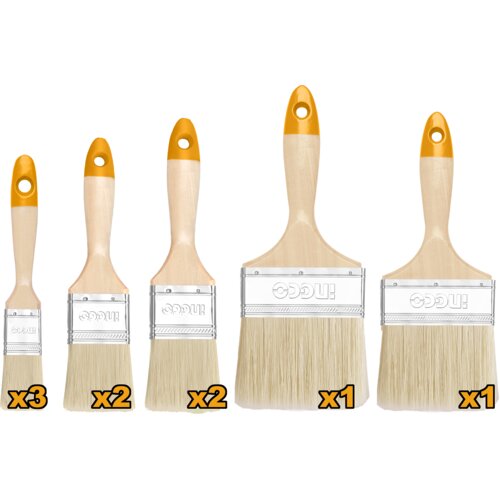 Ingco Set četki za farbanje bojama na uljanoj bazi 9/1 CHPTB0114091 Slike