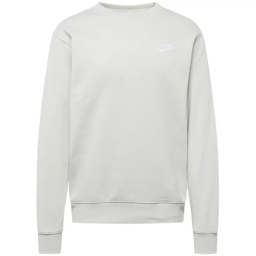 Nike Sportswear Sweater majica 'Club Fleece' dimno siva