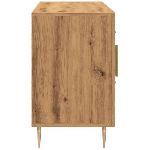 VidaXL Komoda boja hrasta artisan 100 x 36 x 60 cm konstruiranog drva Slike