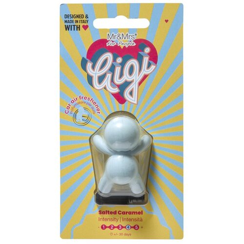 MR&amp;amp;MRS gigi yellow salted caramel miris za auto Slike