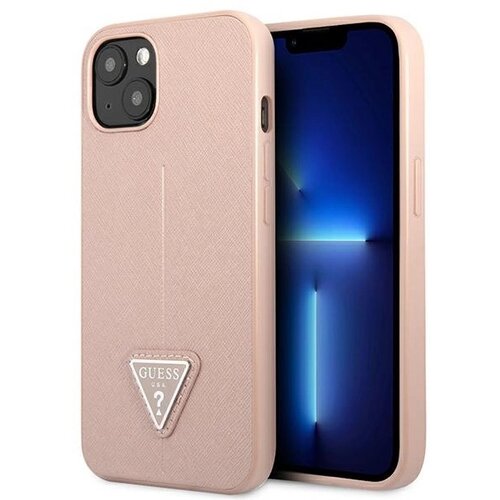 Guess HARDCASE OVITEK ZA IPHONE 13 MINI 5.4 ROZA OVITEK SAFFIANO LOGO, (21833628) Cene