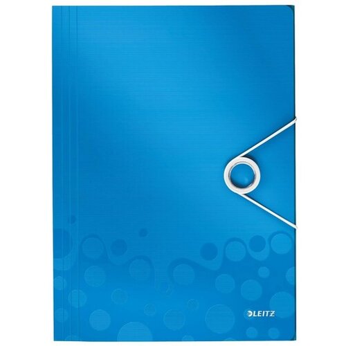 Esselte Leitz mapa s klapo in elastiko wow, a4, modra 45990036 Slike