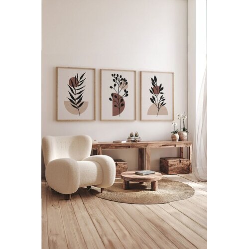 Wallity slika 3Dartsoho59, 3 dijela, 33 x 48 cm Cijene