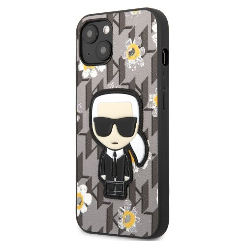 Karl Lagerfeld kLHCP13MPMNFIK1 za iPhone 13 6.1 siv ovitek, zaščita - Karl Ikonik Cene
