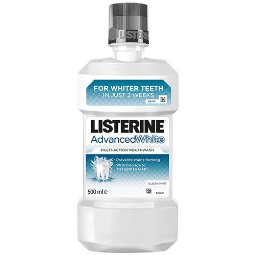 Listerine Advanced White tečnost za ispiranje usta 500 ml Cene