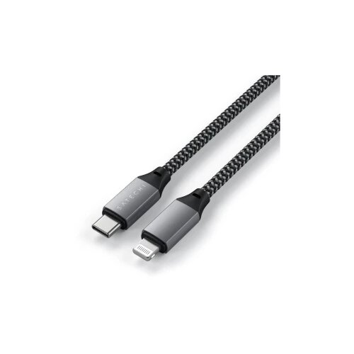Satechi Apple iPad/iPhone/iPod kabel [1x USB-C® - 1x Lightning] 0.25 m antracitna boja Cijene