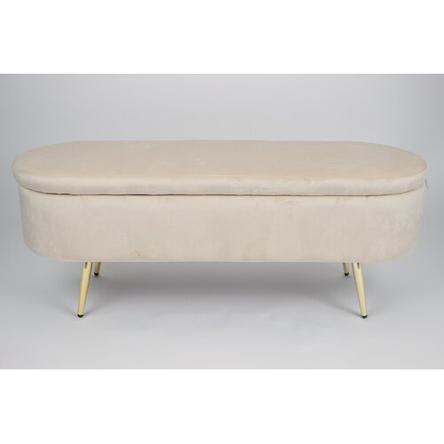 AMC HOME Kanabe, 122x41x47cm, Prljavo beli Slike