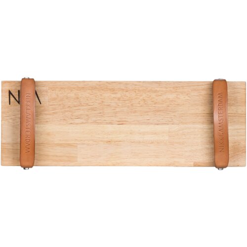 Nikki Amsterdam , The.Board Rubberwood S, ručno rađena ploča za rezanje, kaučukov Cene