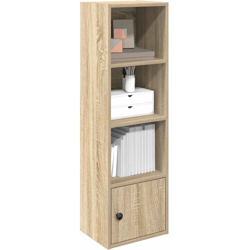  Regal za knjige boja hrasta 31x24x102 cm od konstruiranog drva Slike
