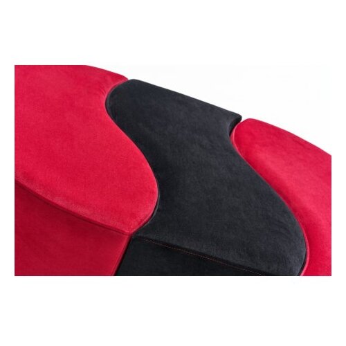 Atelier Del Sofa tabure alya puf red black Slike