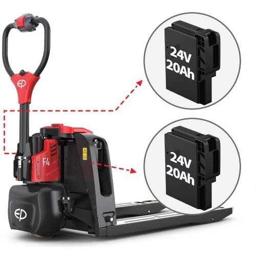 EP Elektro paletar F4, 1500kg, 2x20Ah Cene
