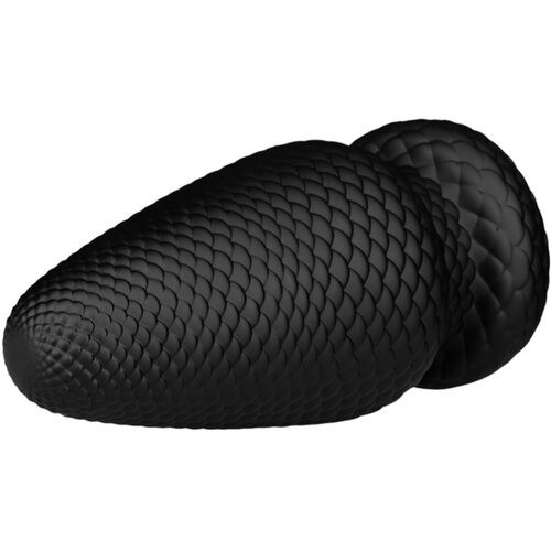 BUTTR Cold Blooded - veliki analni dildo (crni) Slike